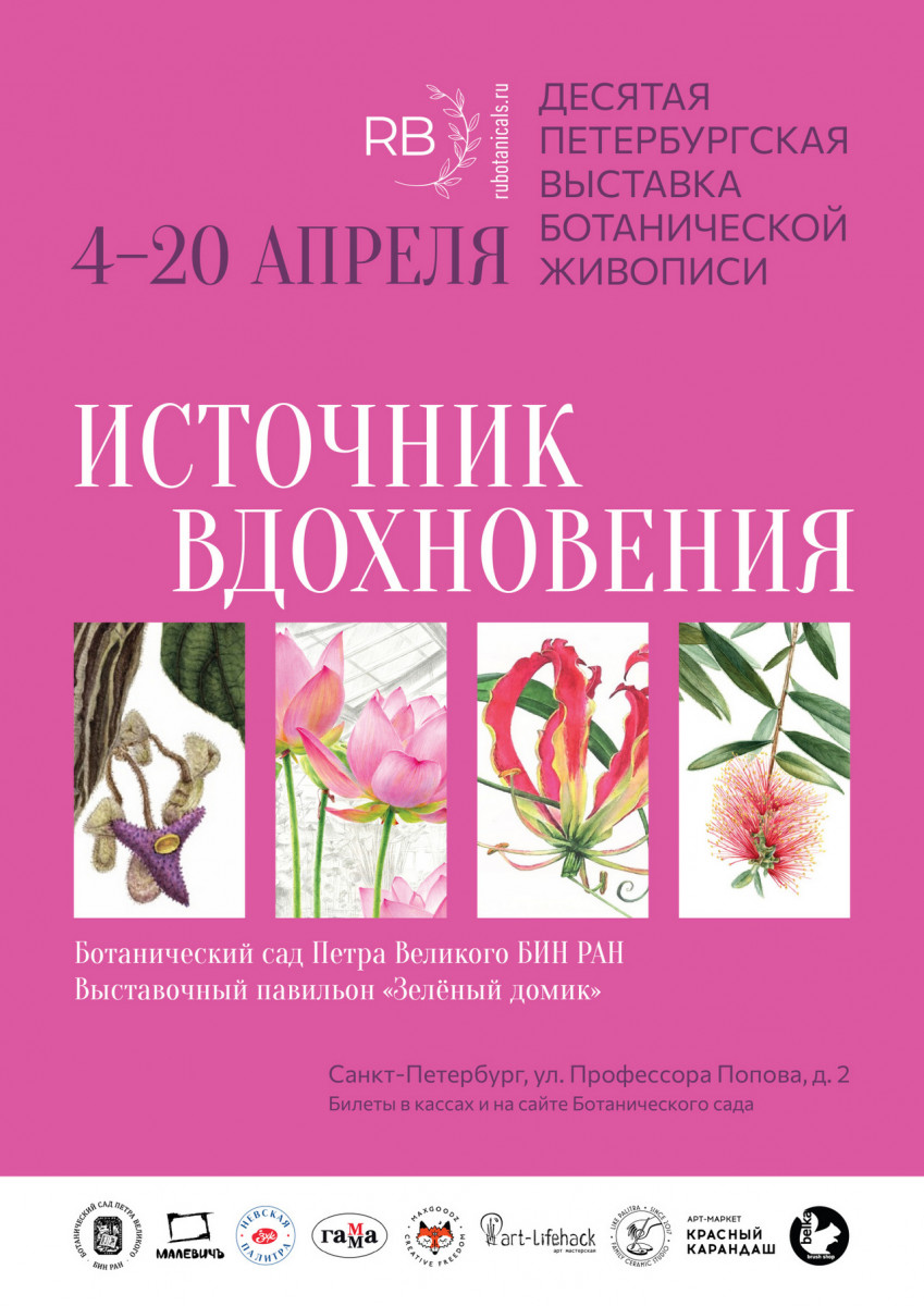 Выставка ботанической живописи 2025_весна